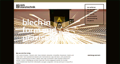 Desktop Screenshot of nick-stanztechnik.de